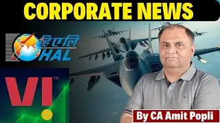 Corporate News-HAL, Vodafone-Idea, Ola..By CA Amit Popli