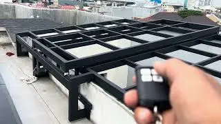 Cara Membuat Kanopi Sliding Otomatis volume Besar