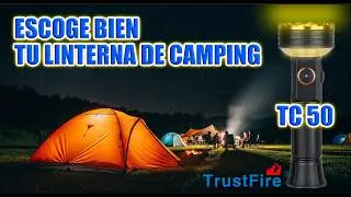 TrustFire TC50: AN&Aacute;LISIS Completo y PRUEBA de POTENCIA (2025)