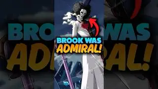 Brook was Navy Admiral Who Died During God Valley Incident! One Piece Theory #onepiece #shorts