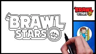 How To Draw The New Brawl Stars Logo (Step by Step Tutorial for Beginners)