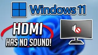 HDMI No Sound in Windows 11 When Connect to TV - No HDMI Audio Device Detected FIX