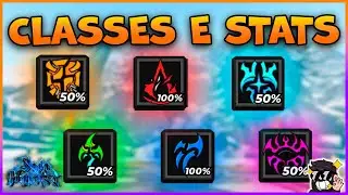 TUDO Sobre As CLASSES e STATS no Solo Hunters