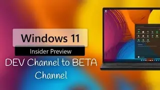 Switch From Dev to Beta Channel in Windows 11 Insider Program