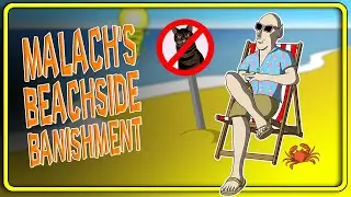 Malach's Beachside Banishment | Perturbia Season 10 | #comedycartoon #dungeonsanddragons #funnycats