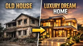 Old House to Luxury Dream Home Transformation | AI Renovation Magic 😍. 