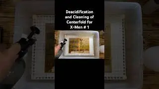 Comic Conservation, Deacidification! shorts #comics #comicbooks #marvel #mcu #xmen #marveluniverse