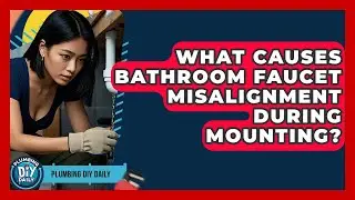 What Causes Bathroom Faucet Misalignment During Mounting? - Plumbing DIY Daily