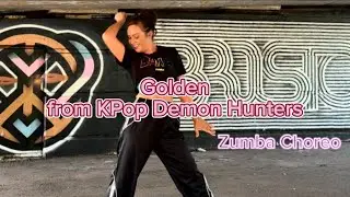 Golden - KPop Demon Hunters || Zumba Choreography by Amy Smith (zdp_amy) #zumba #kpop