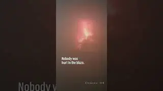 E-scooter busts into flames while charging in kitchen