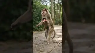 World&rsquo;s Funniest Monkey Dance 🐒🤣 | #shorts