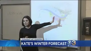 TONIGHT AT 11: Kate's Winter Forecast