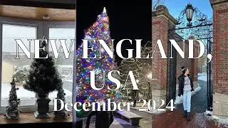 NEW ENGLAND, USA | The Holiday Season in Rhode Island, Massachusetts & Connecticut