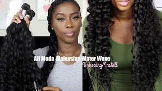 Ali Moda Malaysian Water Wave Hair|Unboxing & Install
