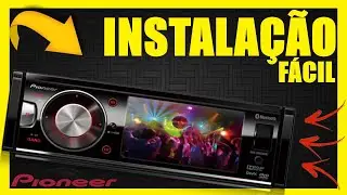 Como instalar DVD PIONEER DVH-7780AV Player Automotivo com Tela de 3