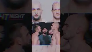 #MUSLIMSALIKHOV vs #UROSMEDIC INTENSE #FACEOFF🥶☠️ #ufc #mma #youtubeshorts #short #shorts #viral