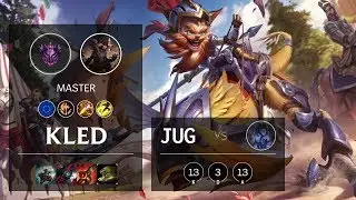 Kled Jungle vs Sylas - EUW Master Patch 10.10