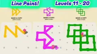 Line Paint! Level 11 - 20 By tastypill Gameplay Walkthrough | (IOS - Android)