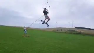 Kitelandboarding - Manlifting