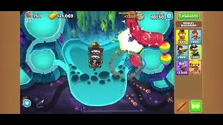 BTD6 Ep. 1921: SLUMBERJACK & Machine Age - Daggers. Contested Territory Least Cash #42. $7,650