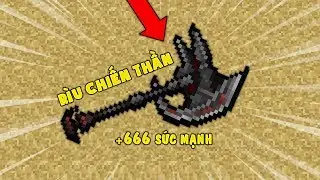 MK CRAZYCRAFT #10 : CHẾ TẠO TH&Agrave;NH C&Ocirc;NG R&Igrave;U CHIẾN THẦN 666 DAME TRONG MINECRAFT (MK Gaming Minecraft)