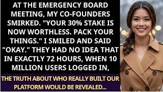They Kicked Me Out of My Tech Startup, But My Hidden Code Changed Everything!