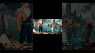 The god of the seas story. #mythologyshorts #historicalmyths #greekgods #fypシ #Poseidon