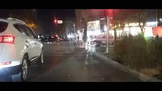 NIGHT DRIVE AMBIANCE .MASHHAD 2025 AT NIGHT .KASHANI BLVD (WEST TO EAST).