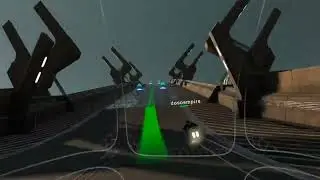 2025-07-02 V-Racer Hoverbike (Quest 3): First Multiplayer Tryout