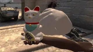 cs go cat figurine gameplay