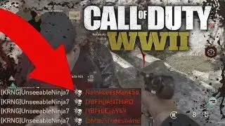 TACTICAL KNIFE QUAD FEED!! (COD WW2)
