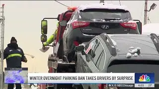 Chicago's overnight winter parking ban takes effect