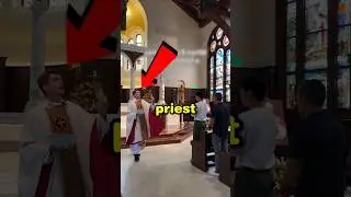 This Priest Surprised Everyone During the Blessing 😱