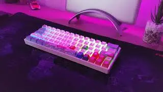[Timelapse] Modding GEEK SK64S with Press Play Pudding x Ukiyo Sea Waves x Mario Keycaps #shorts