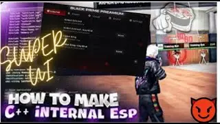 ⚡How To Make Free Fire Panel C++ Internal and external 🎯Free Source Code Download ! Free Project