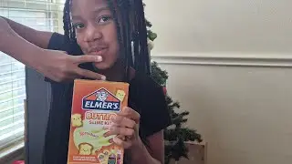 Making butter slime!