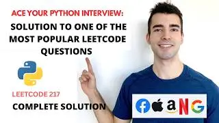 Top 3 Solutions to One of The Most Popular Python Interview Questions | Complete Interview Solution