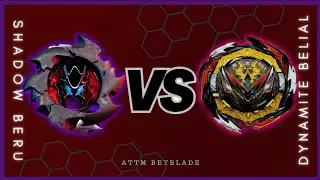 No Music | SHADOW BERU vs DYNAMITE BELIAL | ON REAL LIFE BEYBLADE STADIUM