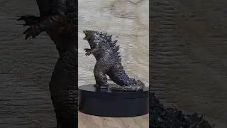 Casting A GIANT Brass Godzilla | #godzilla #brass #scrap