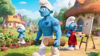 SMURFS ;Papa Smurf learns about history