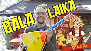 Instrumento Russo Balalaika - Viol&atilde;o Russo