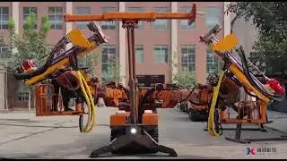 Double Boom Drilling and bolting jumbo