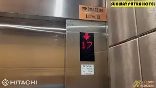 Hitachi Elevator at Sunway Putra Hotel, Chow Kit, Kuala Lumpur, Malaysia. (Guestroom Lift J2)