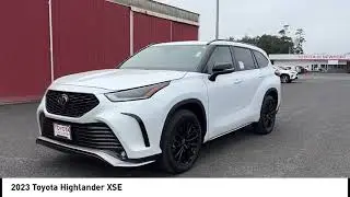2023 Toyota Highlander New Wind Chill Pearl EA20 NEWPORT OREGON PRE_OWNED TOYOTA NEW Highlander DEA