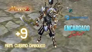 Metin2.España Subiendo  Armadura lv 105 +9 / Arm. cuerno diabólico 2022 Encargado Instinct