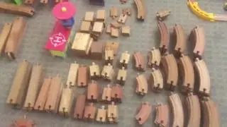 Kids Railway . Building Track with Hunter and Connor - Thomas and Friends