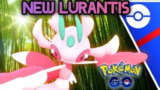 Lurantis NEW Pokemon in GO Battle League for Pokemon GO // Charge move spam UNBELIEVABLE