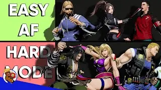 The BEST EASY To HARD Character Tier List in Fatal Fury City Of The Wolves