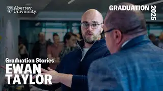Class of 2025: Ewan's path from primary school teacher to Abertay University Cybersecurity student