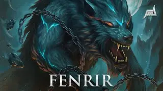 Fenrir Speedpainting | Norse Mythology Art Process (Fantasy Creature Illustration)